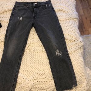 Levi’s Straight Leg High Rise Jeans